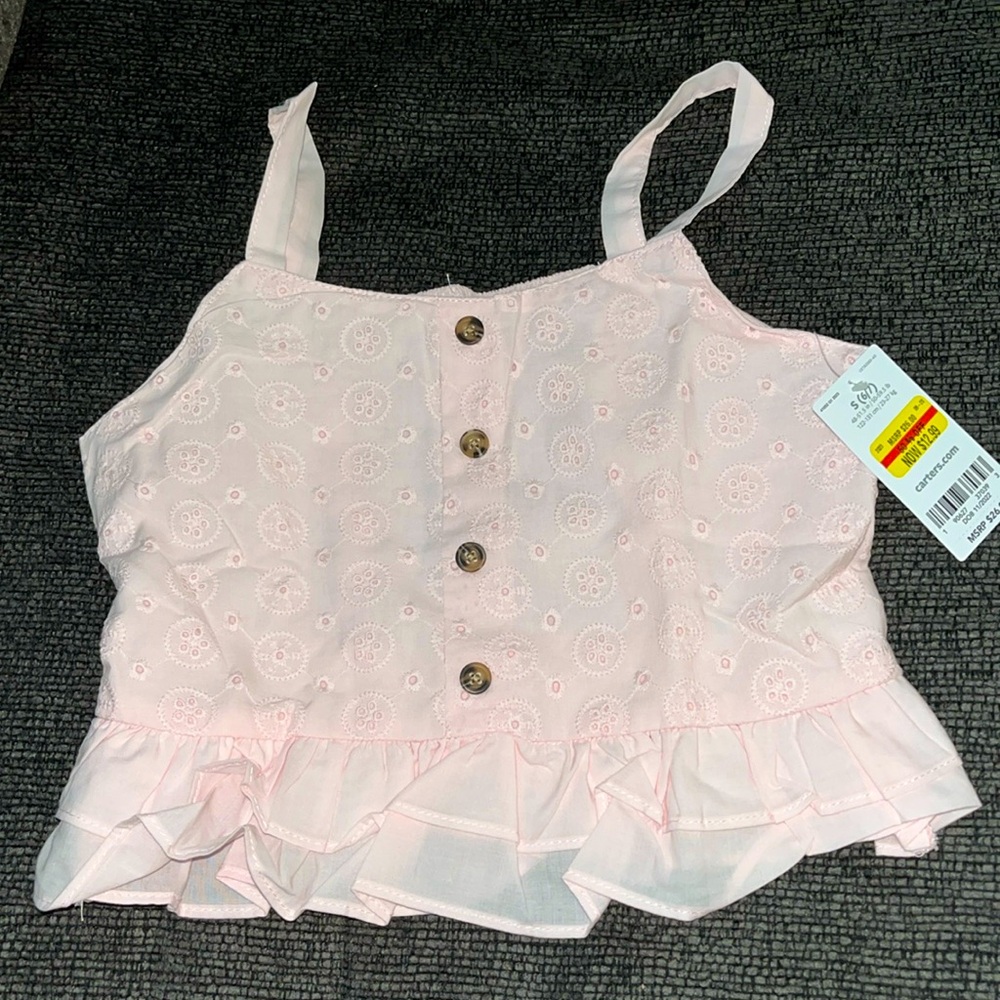 Pink girls top